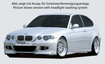 RIEGER Spoilerstoßstange passend für BMW 3er E46 Compact