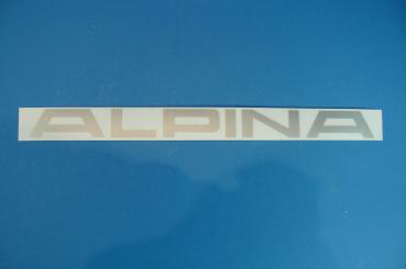 ALPINA Emblem Folie silber 300mm