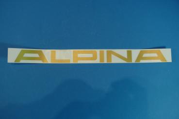 Alpina Emblem foil gold 300mm