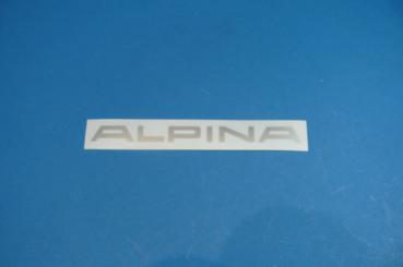 ALPINA  Emblem foil SILVER 132mm