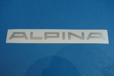 ALPINA  Emblem foil SILVER 132mm