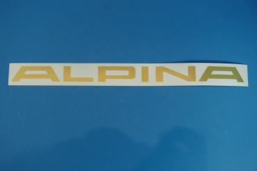 ALPINA Emblem foil gold 360mm