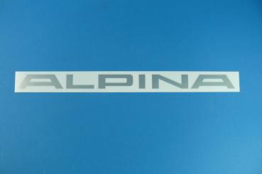 ALPINA Emblem foil SILVER 360mm