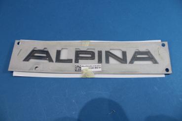 ALPINA detail rear "ALPINA" flat BLACK fit for all BMWs
