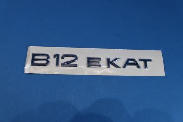 ALPINA Schriftzug hinten "B12 E-KAT"