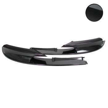 Spoilerlippe vorn Carbon Optik 2-teilig Sport Look passend für BMW 3er F30 / F31 (10/2011 - 2019)