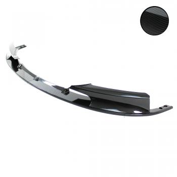 Spoilerlippe vorn Carbon Optik 2-teilig Sport Look passend für BMW 3er F30 / F31 (10/2011 - 2019)