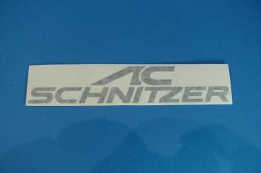 AC SCHNITZER Emblem Foil BLACK 160 x 30mm