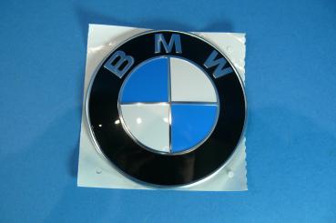 BMW Roundel Emblem -82mm- for BMW 1er E81 E87 5er F07 F10 F11 6er E63 E64 F06 F12 F13 Z4 E85 E86