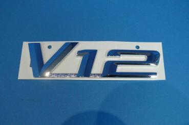 V12 Emblem für BMW E31 E32 E38 E65 E66