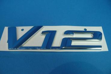 V12 Emblem for BMW E31 E32 E38 E65 E66