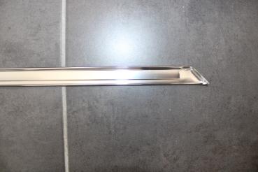Covering chrome, for outer weatherstrip front LEFT for BMW 3er E30 2-doors (incl. Convertible)