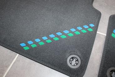 Preview: ALPINA Fußmatten passend für BMW 3er E36 316i-328i alle NICHT Cabrio (LL)