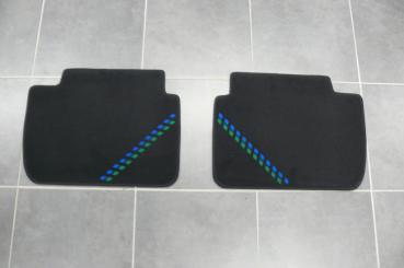 ALPINA velor floor mats (RHD) fit for BMW 3er E46 Sedan/Touring/Coupe upto 06/00