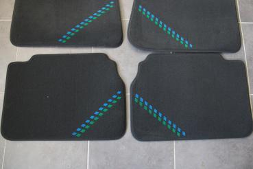 ALPINA Fussmatten passend für BMW 5er E34 518i-540i, M5, Touring (LL)