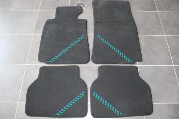 ALPINA floor mats anthracite (LHD) fit for BMW 5er E39 Sedan / Touring from 03/2000