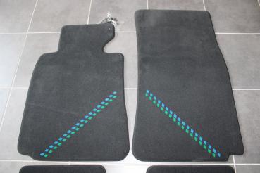 ALPINA floor mats anthracite (LHD) fit for BMW 5er E39 Sedan / Touring from 03/2000