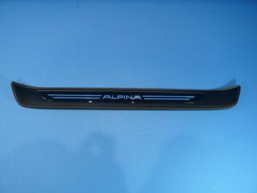 ALPINA Logo Door Sill Strip front left BMW 3er E90/E91 Sedan/Touring