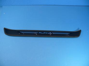 ALPINA Logo Door Sill Strip front right BMW 3er E90/E91 Sedan/Touring