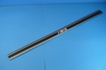 "M3" Logo Door Sill Strip black BMW 3er E30 2doors Coupé/Convertible
