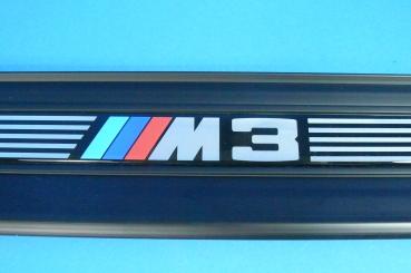 "M3" Logo Door Sill Strip front BMW 3er E36 Sedan/Touring
