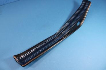 "INDIVIDUAL" Logo Door Sill Strip rear left BMW 3er E46 Sedan / Touring