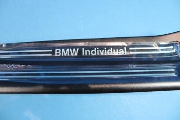 Preview: "INDIVIDUAL" Logo Door Sill Strip rear right BMW 3er E46 Sedan / Touring