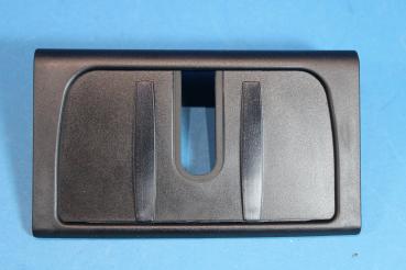 Preview: Lock cover for rear trunk trim panel BLACK BMW 3er E91 Touring