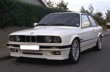 iS Frontspoiler Lip BMW 3er E30 from 8/87, Convertible from 10/90