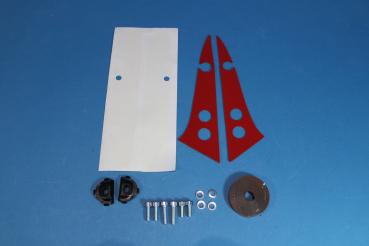 Befestigungsteile für original Class 2 Spoiler BMW 3er E36