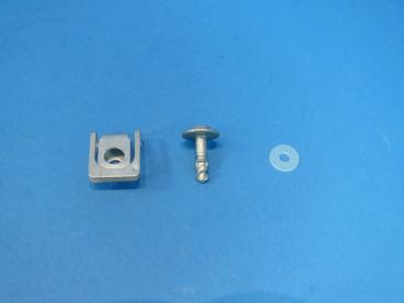 Deckel für Ölablasschraube Motor Unterboden-Verkleidung vorne BMW 3er E46 inkl. Befestigung