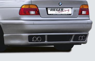RIEGER Heckschürzenansatz passend für BMW 5er E39 Limousine NICHT M-Technik