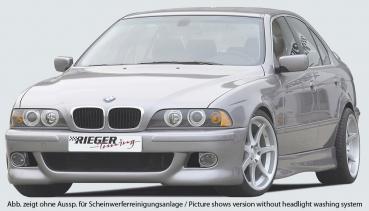 RIEGER Spoilerstoßstange passend für BMW 5er E39 bis 12/02 (mit Aussparung für Waschanlage)