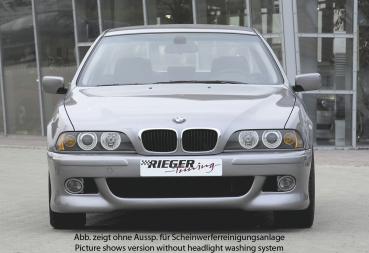 RIEGER Spoilerstoßstange passend für BMW 5er E39 bis 12/02 (mit Aussparung für Waschanlage)