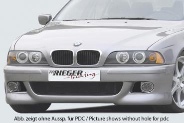 RIEGER Spoilerstoßstange passend für BMW 5er E39 bis 12/02 (mit Aussparung für PDC)