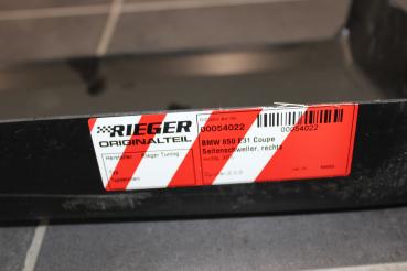 Preview: RIEGER Side skirt Infinity -right side- fit for BMW 8er E31
