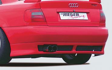 RIEGER Rieger rear skirt extension flat version fit for Audi A4, Typ B5 Bj. 11.94-98