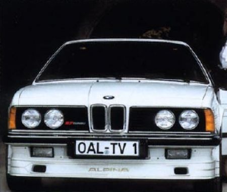 ALPINA Frontspoiler Typ 644/1 passend für BMW 6er E24 628CSi ab 05/82