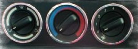 Ringe Lüftungsregler (3er Set) poliert passend für BMW Z3