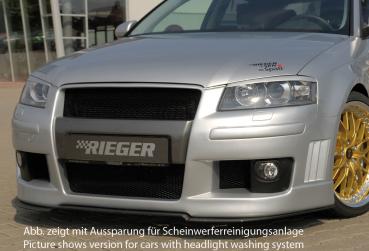 RIEGER Spoilerstoßstange passend für Audi A3 8P -05.05 (bis Facelift) 3-türig