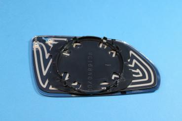 Spiegelglas LINKS beheizt passend für VW Polo (9N_, 9A_) / VW POLO IV Stufenheck (9A4, 9A2, 9N2, 9A6)
