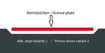 RIEGER Spoileransatz Variante 2 passend für Opel Corsa B 3-trg Bj. 02.93-09.96 (bis Modell 97)