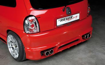 RIEGER Heckschürze passend für Opel Corsa B