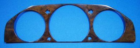 Gauge panel from burled wood fit for Mercedes W124