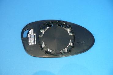 Spiegelglas beheizt weitwinkel links passend für BMW 1er E81-E88, 3er E90-E93, 3er E46 M3