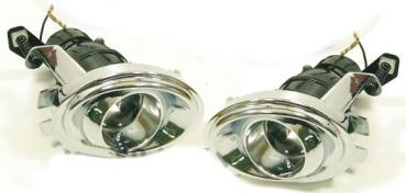 Foglights chrome 2 pcs fit for BMW E39 / E46