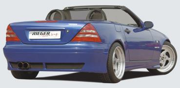 RIEGER Heckansatz passend für Mercedes SLK R170 ab 01.01