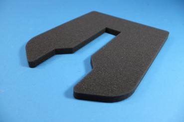 Sound absorber on tailgate against toolbox BMW E23 E28 E30 Z1