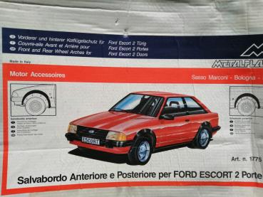 Wheel Arches 4-pcs. for Ford Escort 2-doors Bj. 1980 - 1986