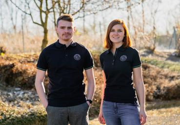 ALPINA Polo Shirt dunkelblau, Damen Größe L